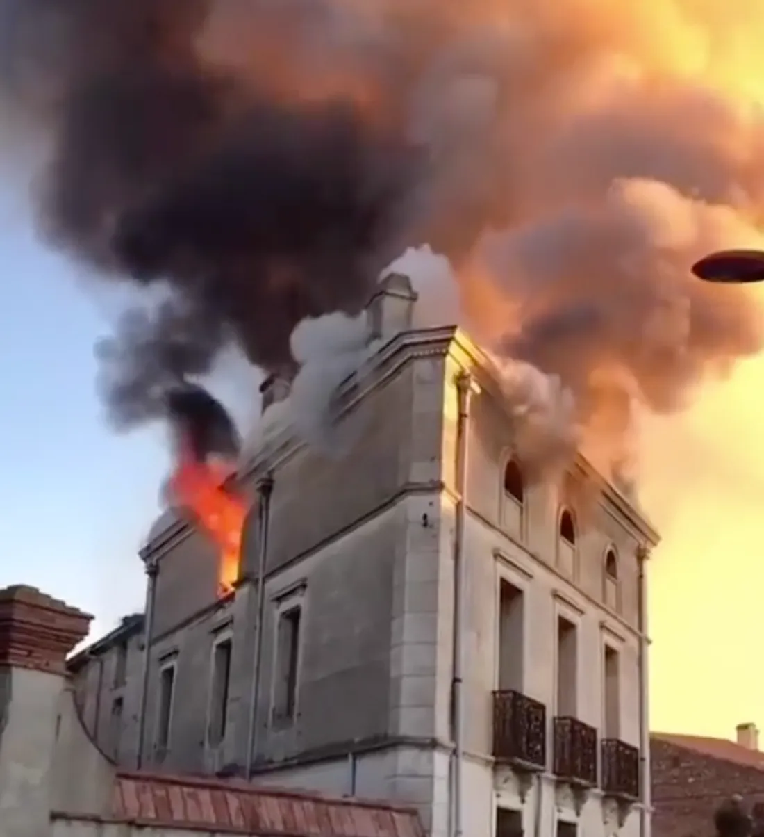 Capture d'écran vidéo amateur